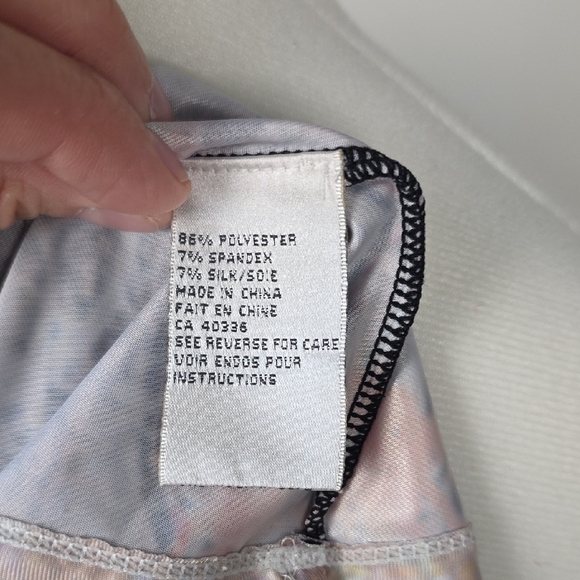 NESS Embellished Graphic Top – Gothic lion Print with Mesh & Sequins – Size S - Picture 10 of 13